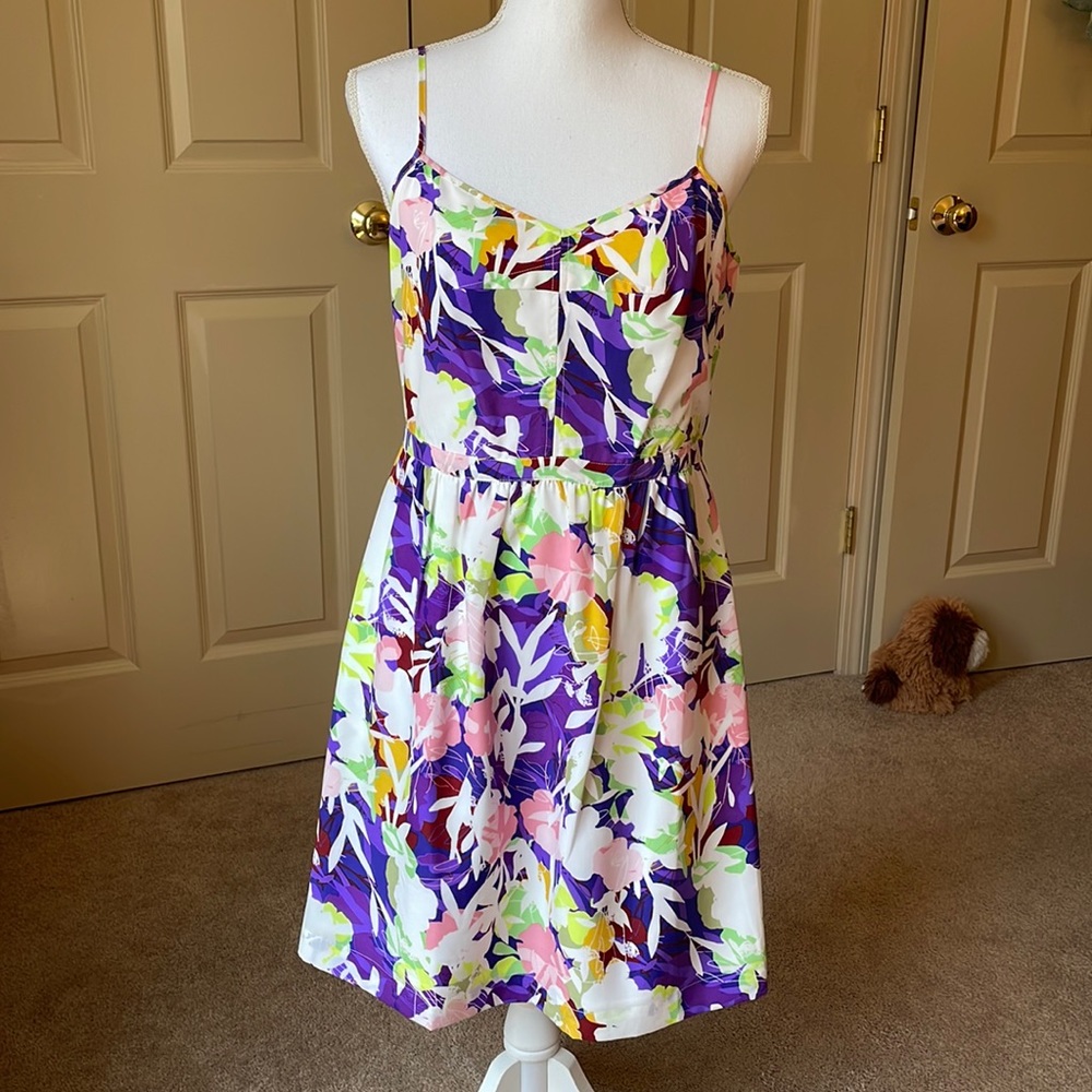 NWOT JCrew Spring dress w/pockets.